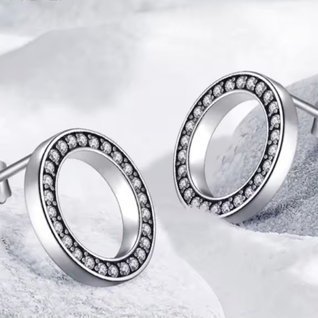 Обеци „Безкраен блясък“