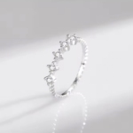 Сребърен пръстен с цирконий "Кристална мечта"