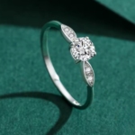 Сребърен пръстен с цирконий "Любовта ми към теб"