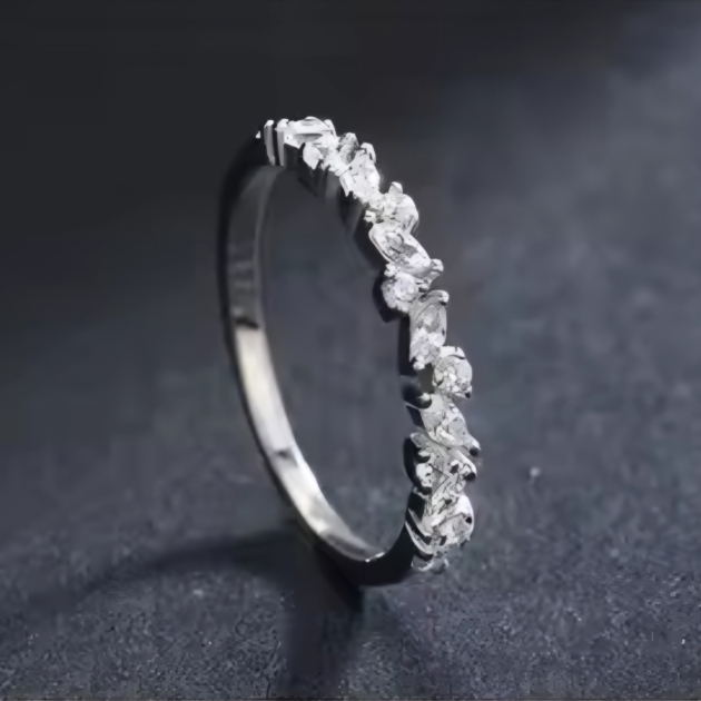 Сребърен пръстен с цирконий „Bellezza Infinita“