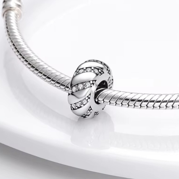 Сребърен разделител "Shine"