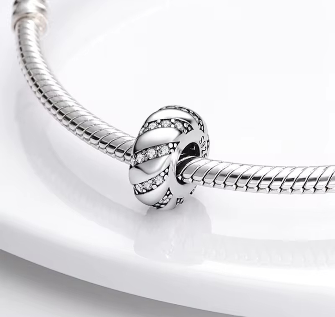 Сребърен разделител "Shine"