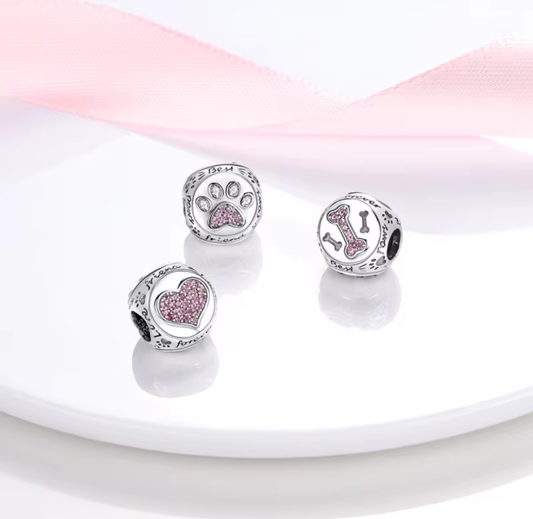 Сребърен талисман "Best friend" - Image 2