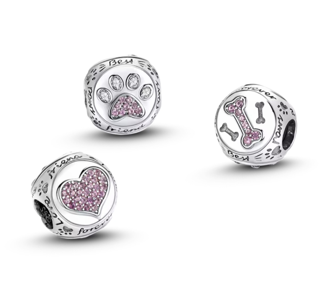 Сребърен талисман "Best friend" - Image 5