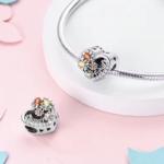 Сребърен талисман "Family love"