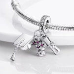 Сребърен талисман "Graduation"