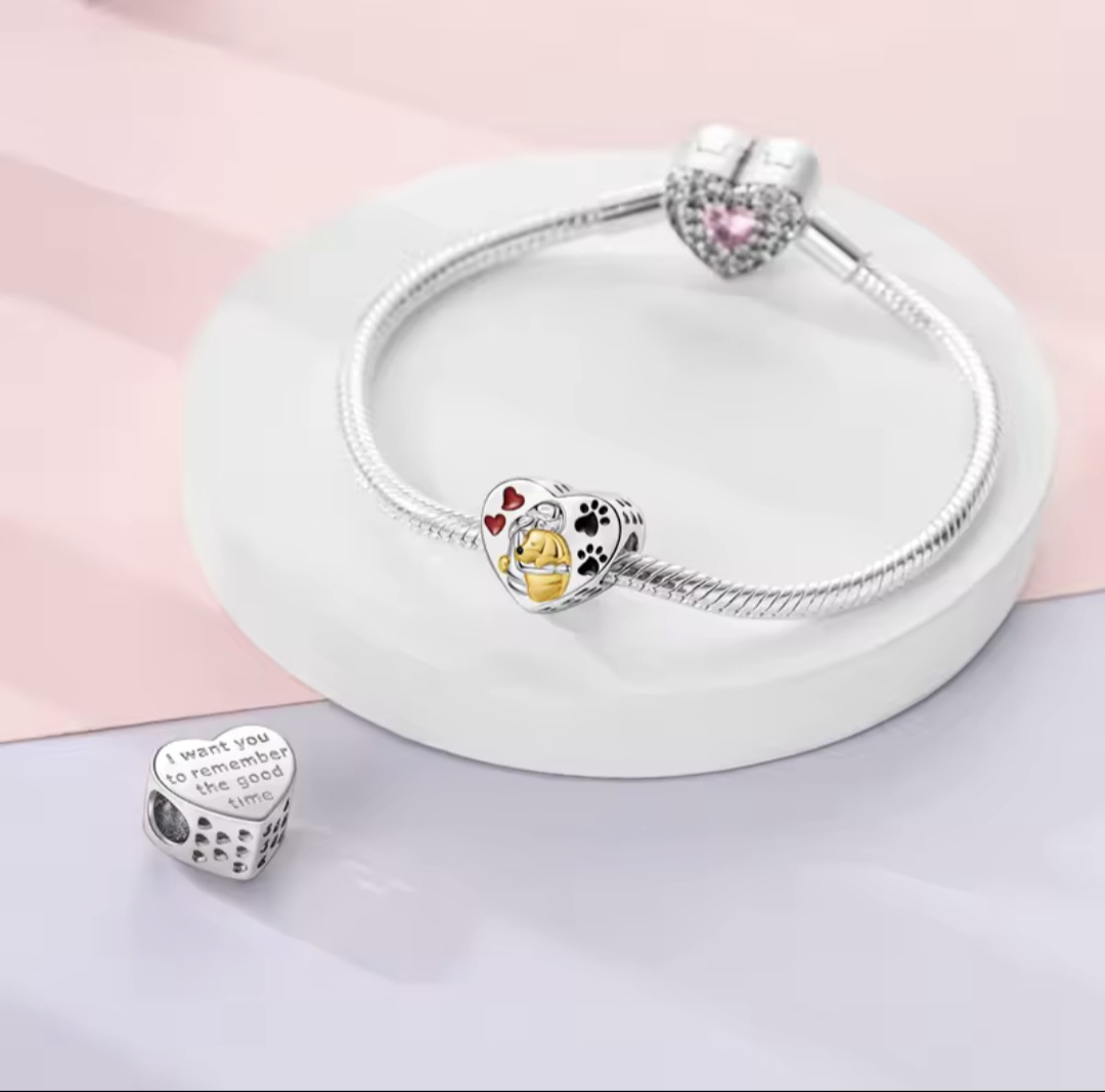 Сребърен талисман "Love friend" - Image 4