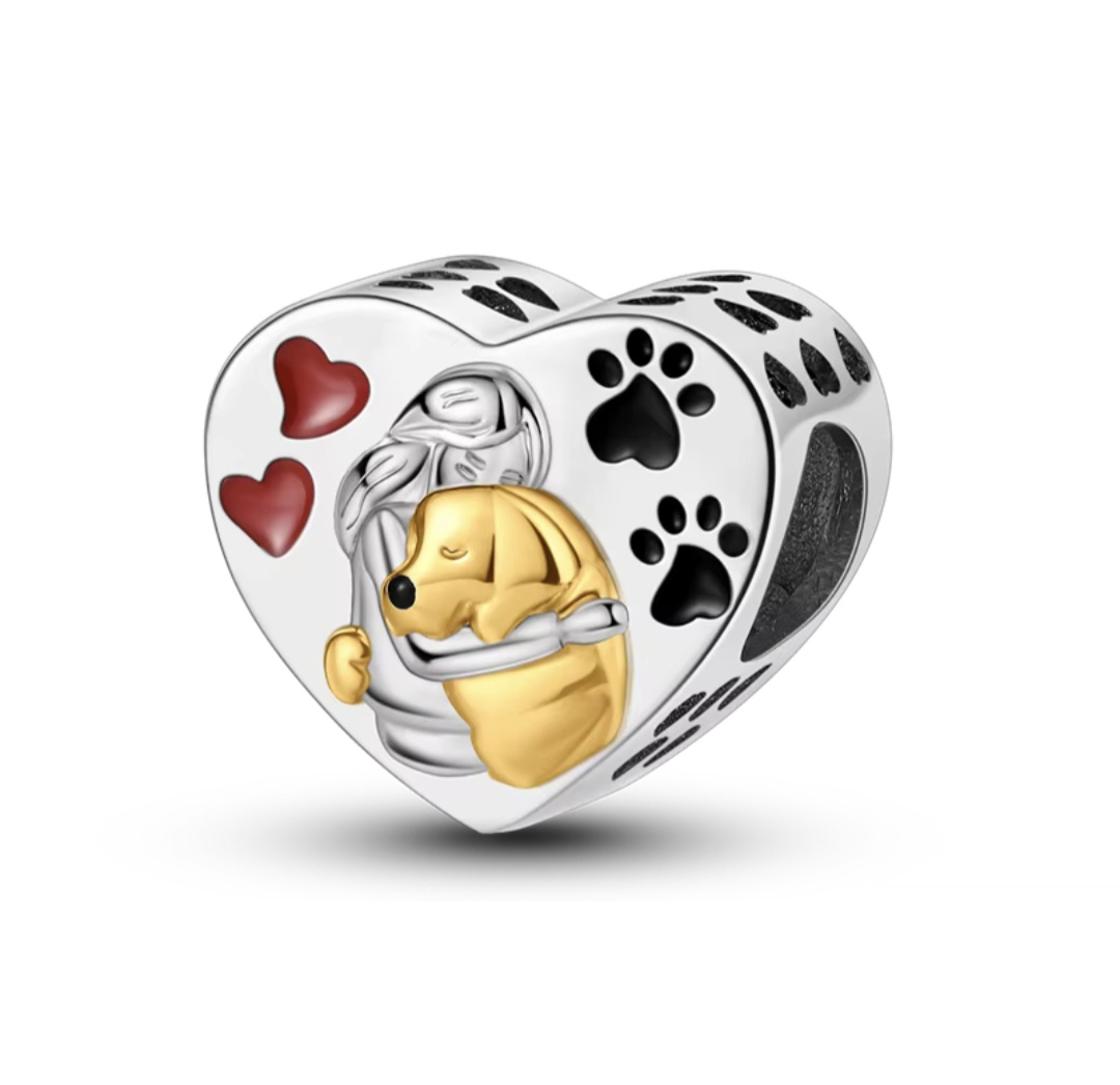 Сребърен талисман "Love friend" - Image 2