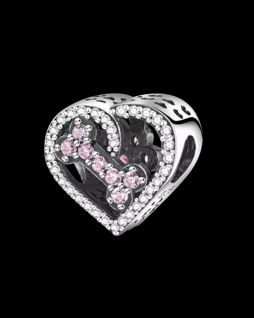 Сребърен талисман "Love my dog" - Image 5