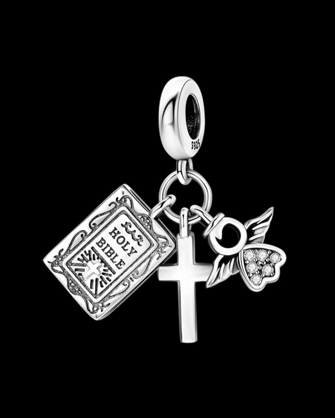 Сребърен талисман "Holy Bible" - Image 2