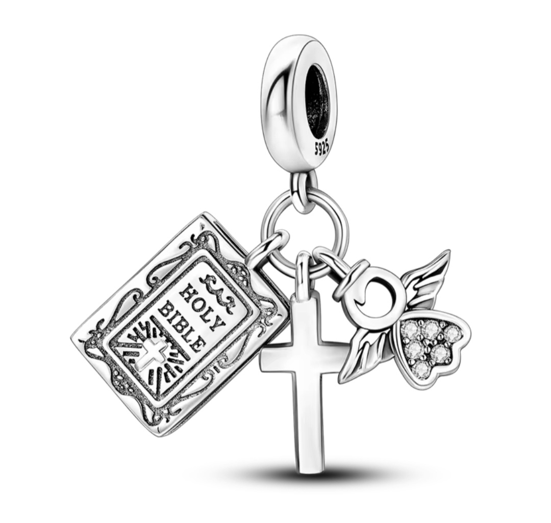 Сребърен талисман "Holy Bible" - Image 3