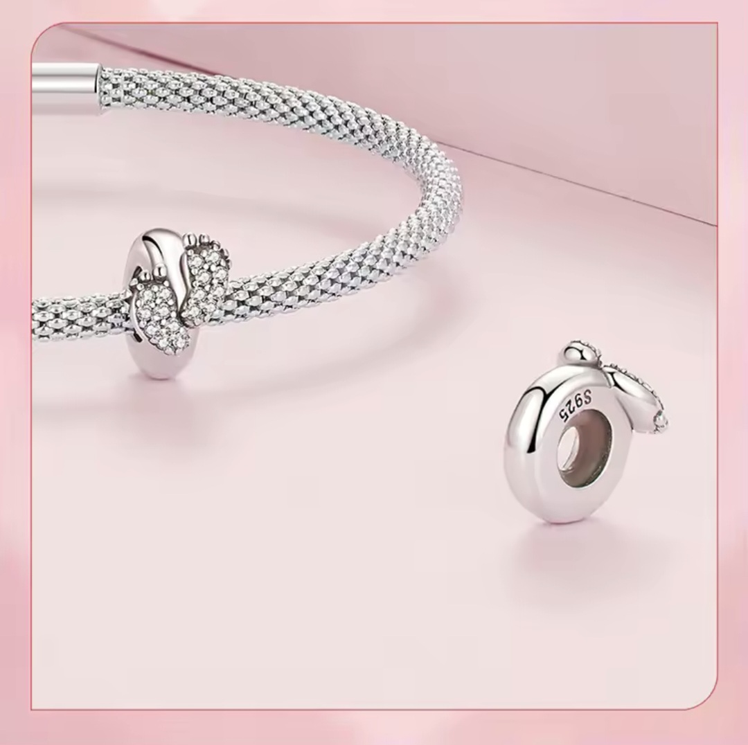 Сребърен талисман "Бебешко щастие" - Image 3