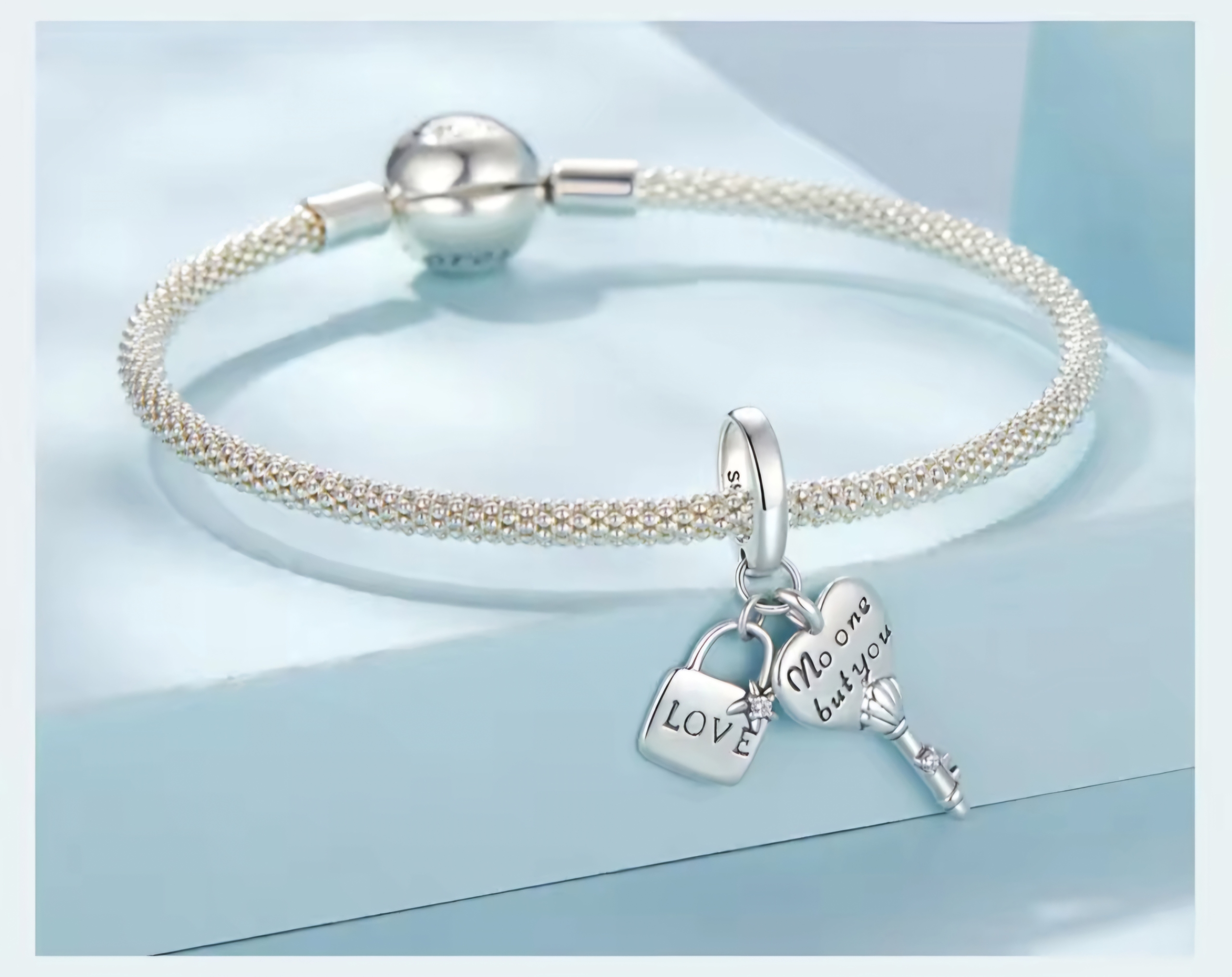 Сребърен талисман "Ключът за теб"