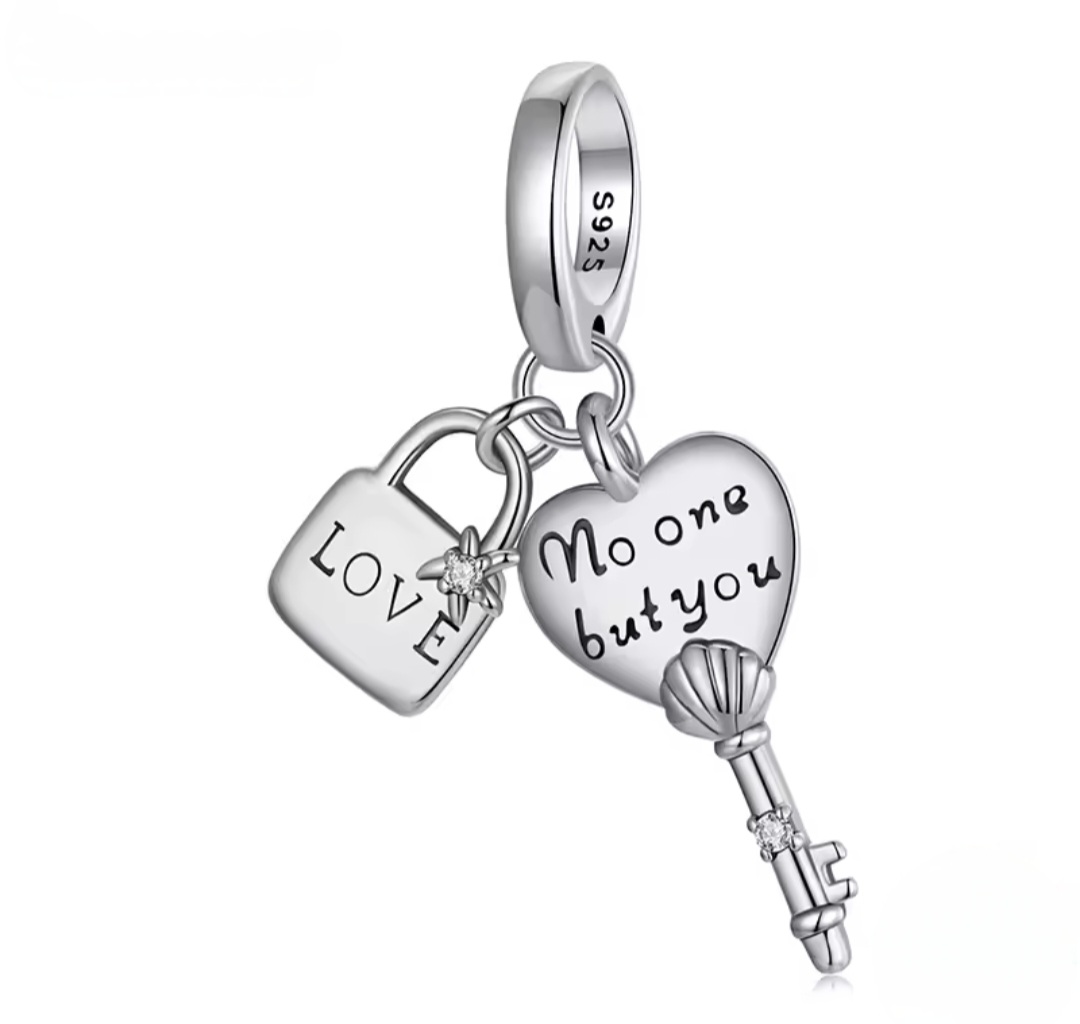 Сребърен талисман "Ключът за теб" - Image 2