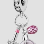 Сребърен талисман "Кокетна"