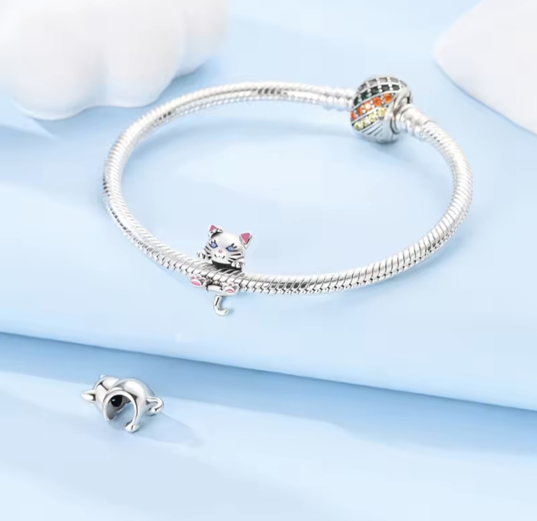 Сребърен талисман "Мяу-мяу" - Image 4