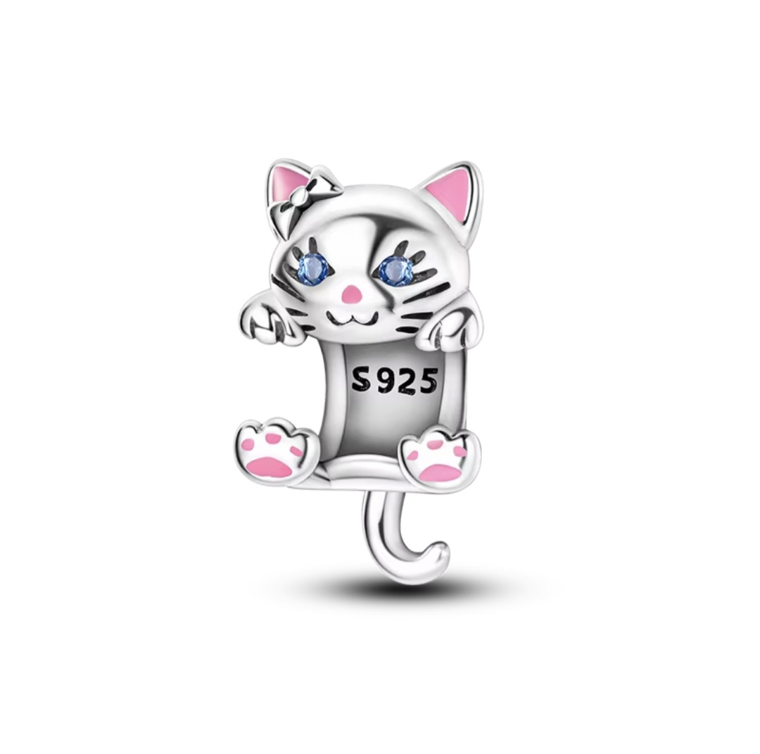 Сребърен талисман "Мяу-мяу" - Image 2