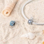 Сребърен талисман "Тurtle"