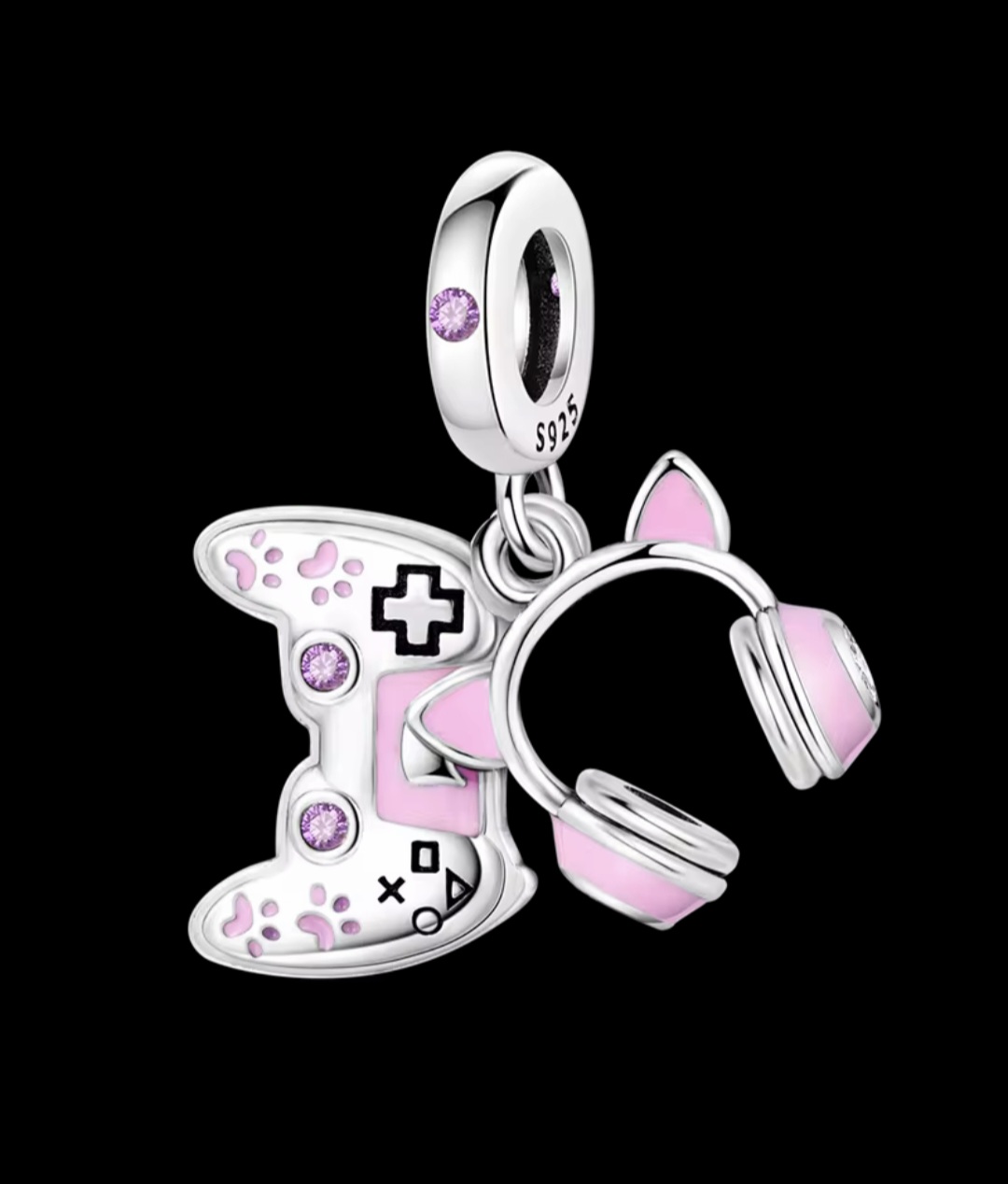 Сребърен талисман „Геймърска енергия“ - Image 2