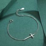 Сребърна гривна "Celestial Cross"