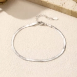 Сребърна гривна "Luxury"