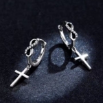 Сребърни обеци "Eternal Faith"