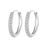 Сребърни обеци "Ледени кристали"