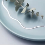 Сребърно колие "Сребърна вълна"