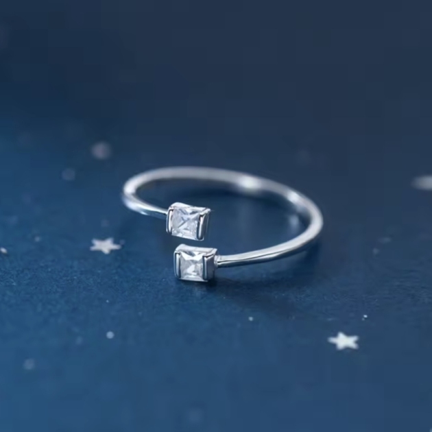 Сребърен пръстен с цирконий "Amazing"