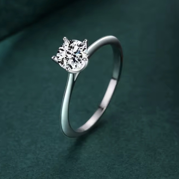 Сребърен пръстен с цирконий "Éternelle Promesse"