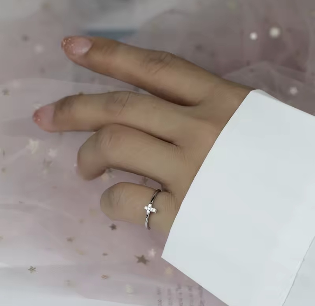 Сребърен пръстен с цирконий "Luminare" - Image 2