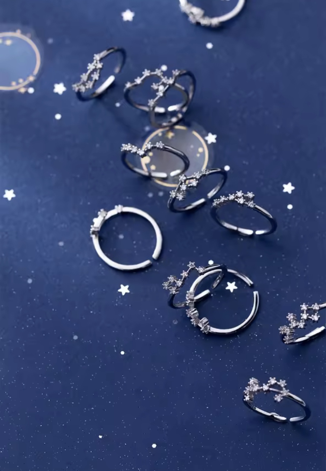 Сребърен пръстен с цирконий "Libra" - Image 8