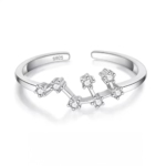 Сребърен пръстен с цирконий "Vigro"