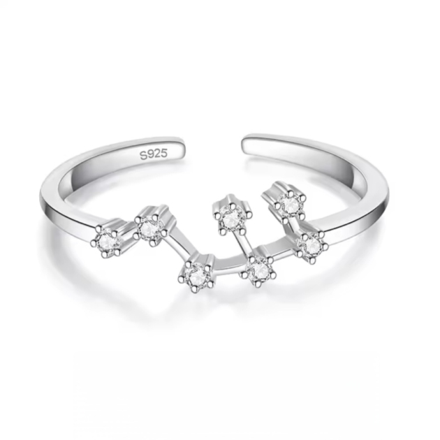 Сребърен пръстен с цирконий "Vigro"