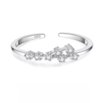 Сребърен пръстен с цирконий "Leo"