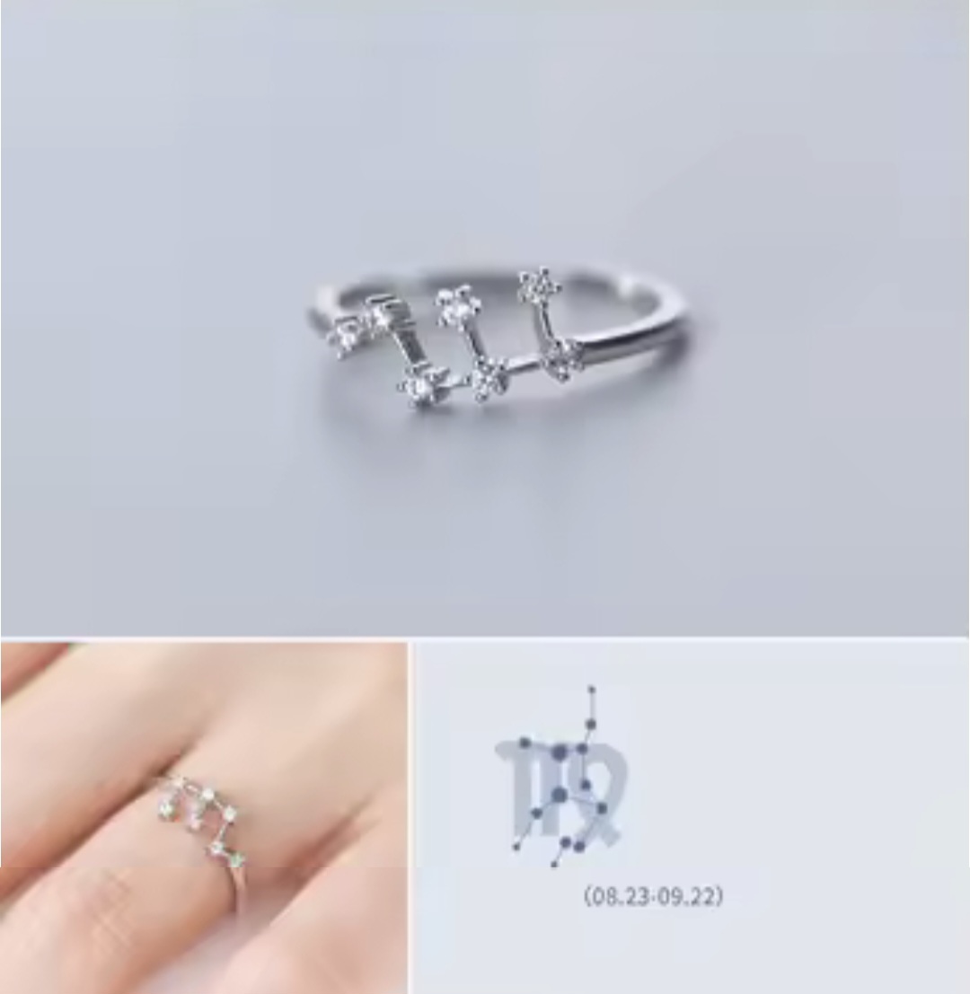 Сребърен пръстен с цирконий "Vigro" - Image 2