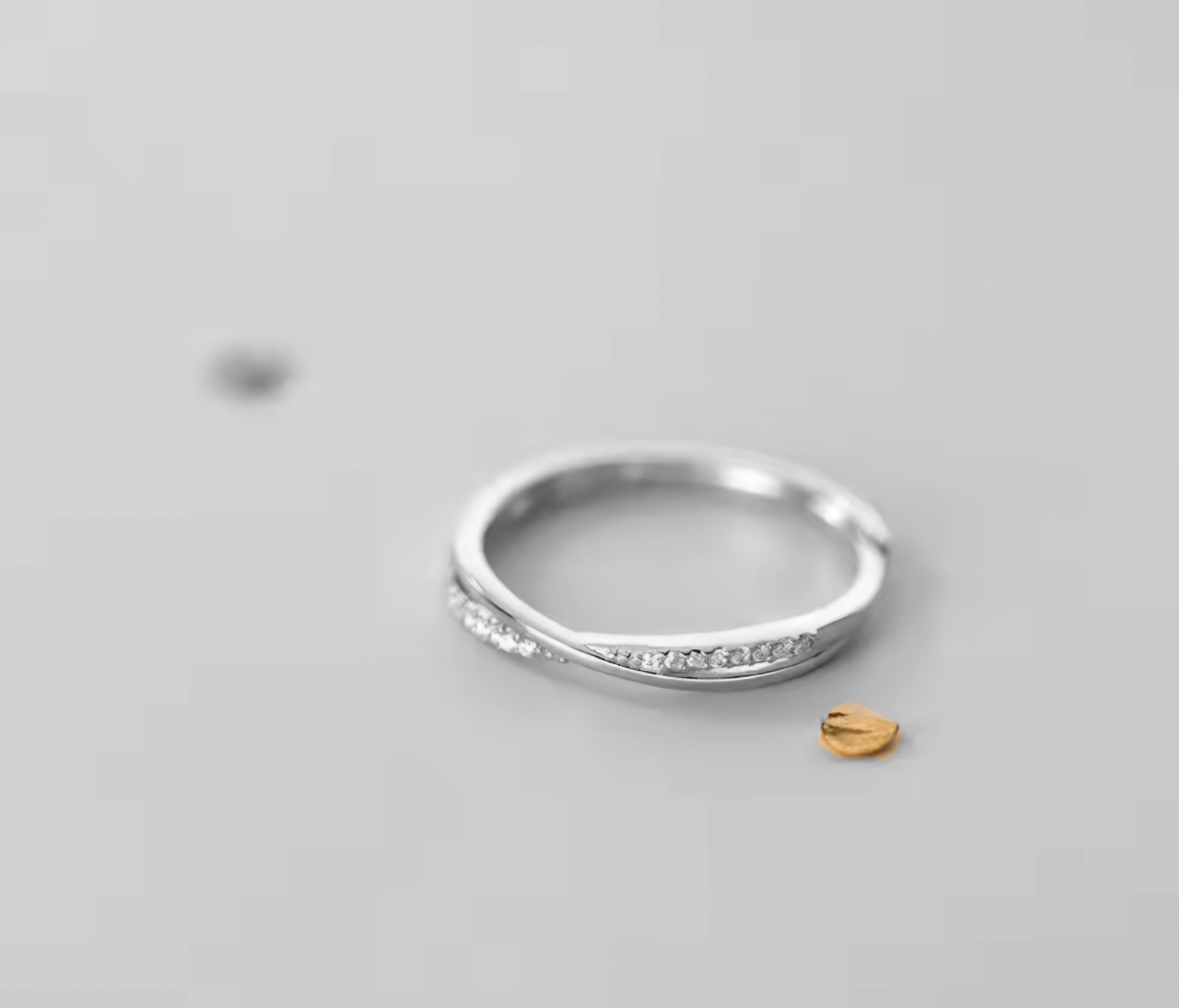 Сребърен пръстен с цирконий "Преплетена душа"