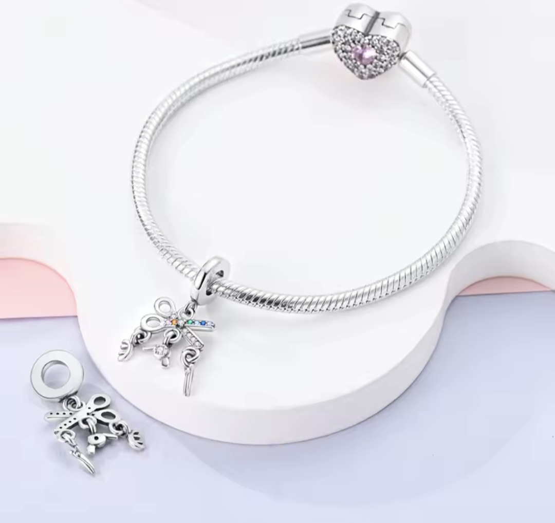 Сребърен талисман "Магията на фризьора" - Image 4