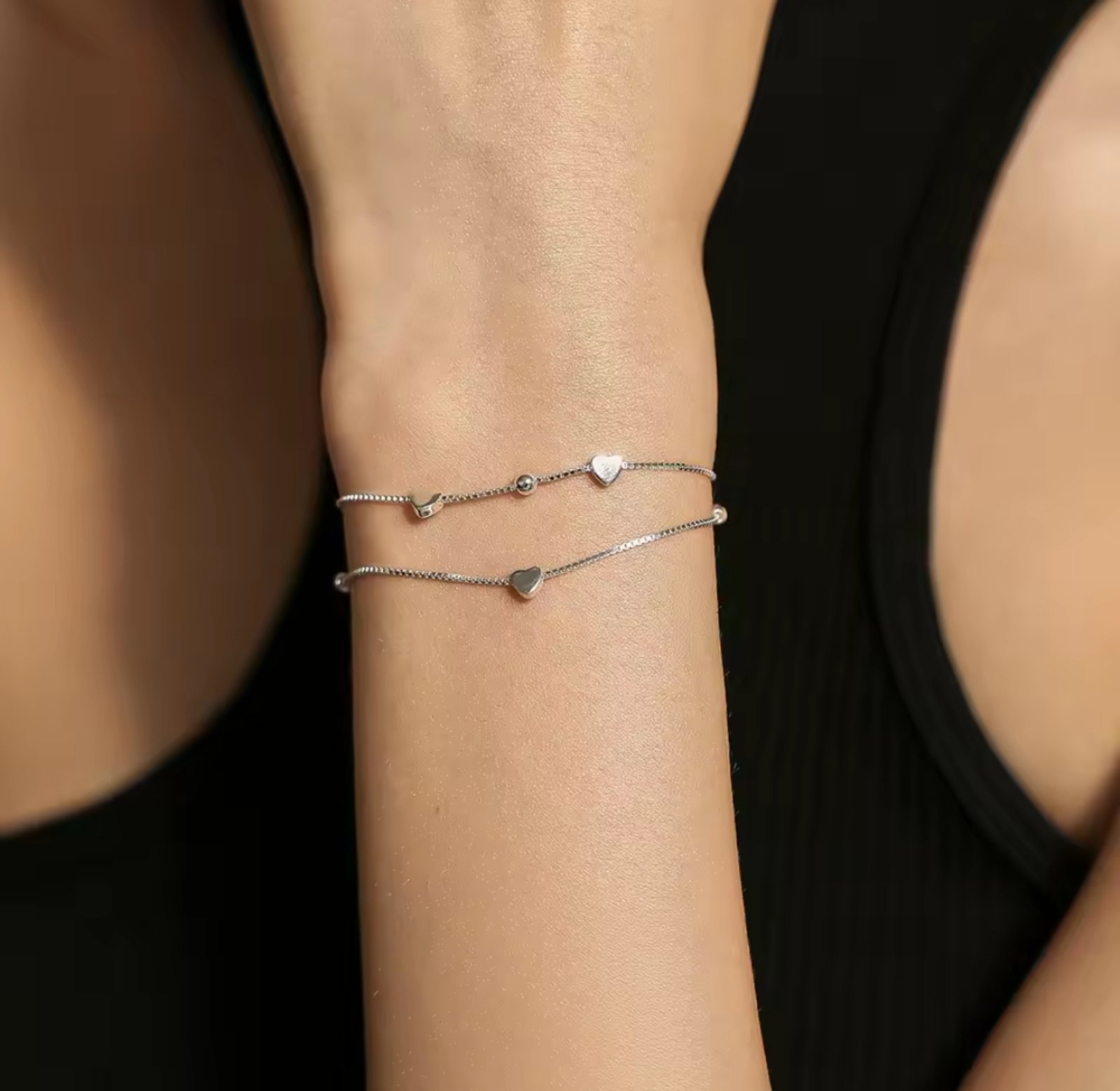 Сребърна гривна "Complices du Cœur" - Image 3