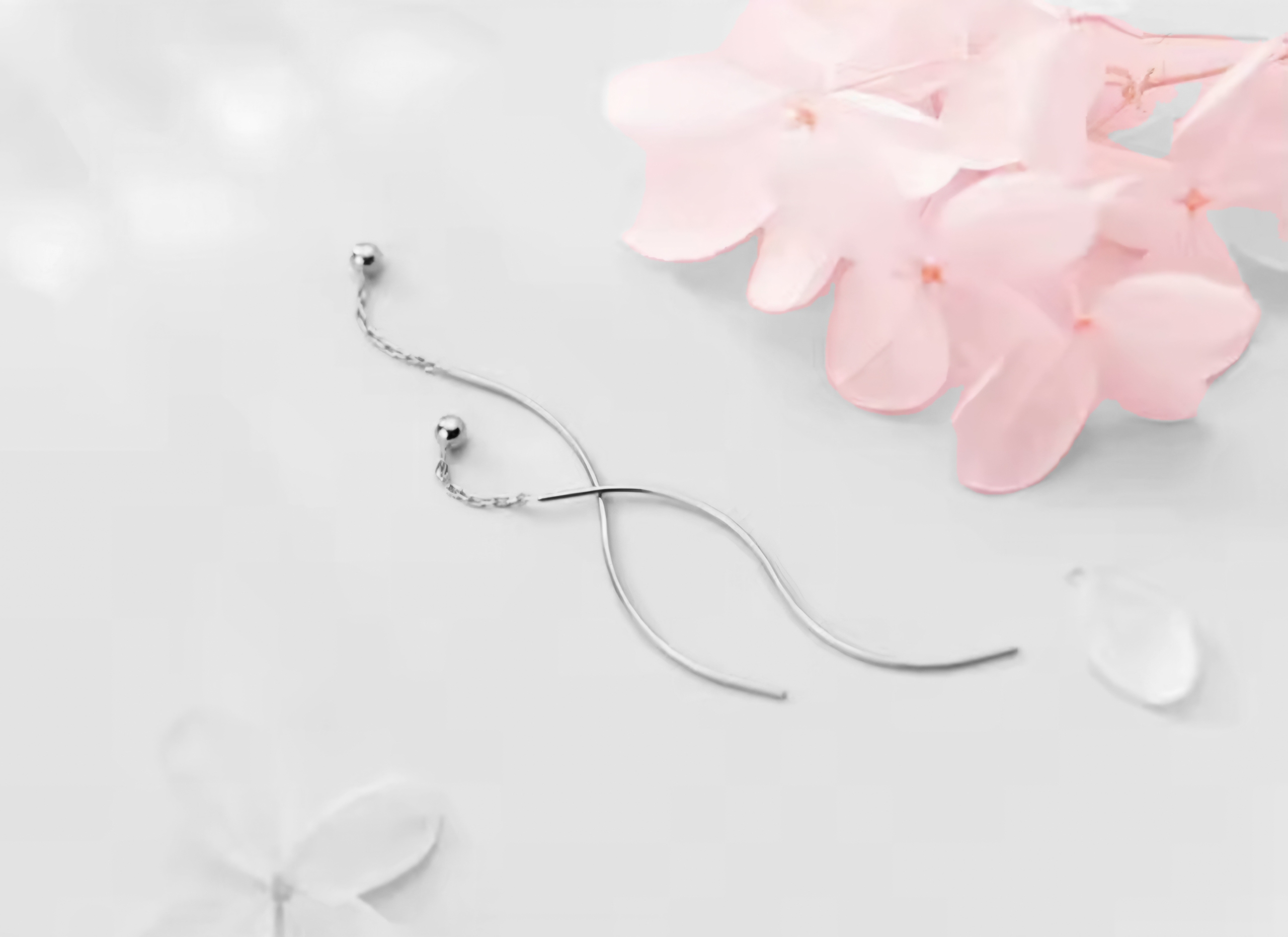 Сребърни обеци "Onde d’Argento"