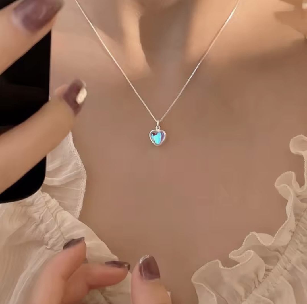 Сребърно колие с лунен камък "Sogno di Luna" - Image 4