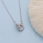 Сребърно колие с цирконий "Anima di Cristallo"