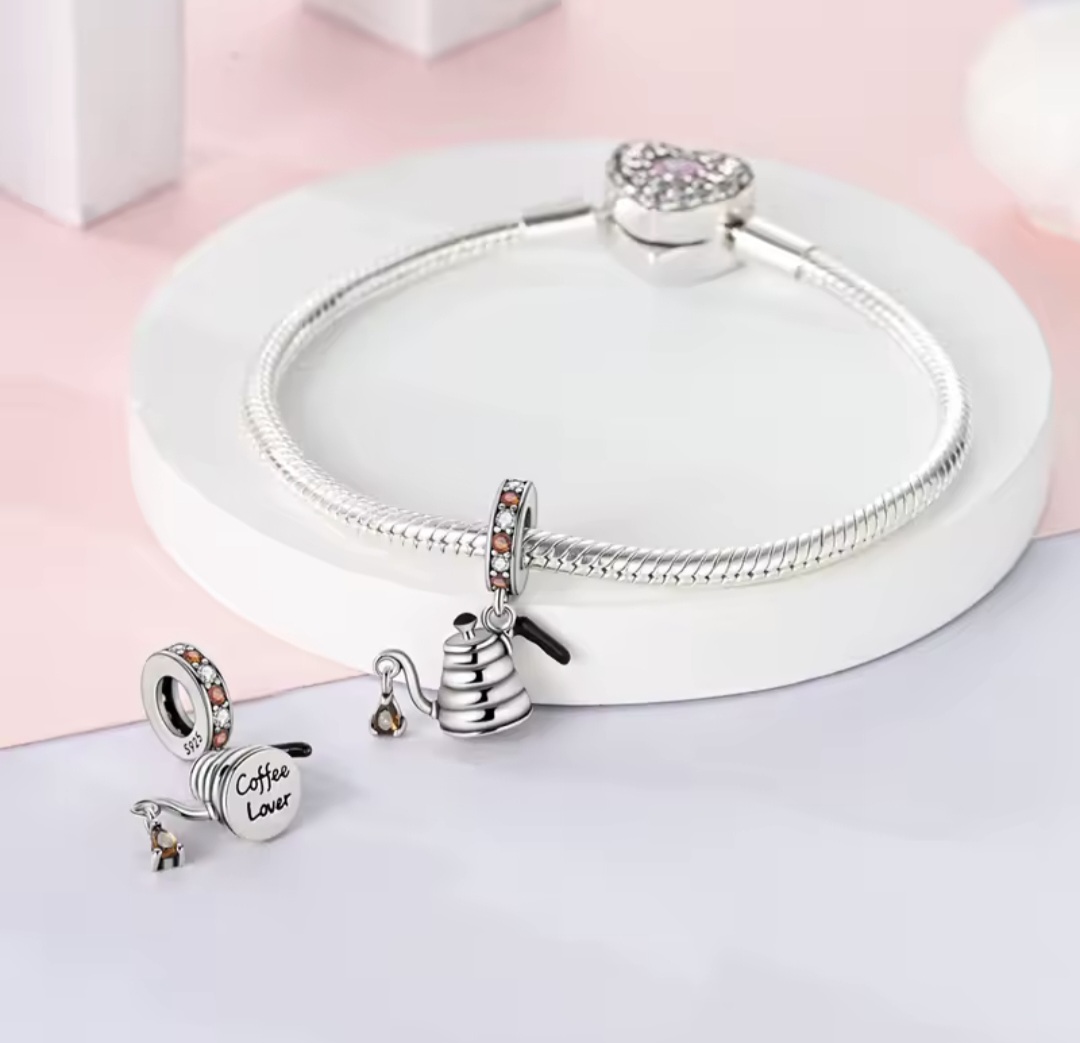 Сребърен талисман „Аромат на утро“ - Image 3