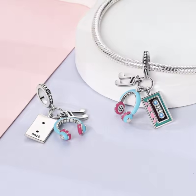 Сребърен талисман „Мелодии от миналото“