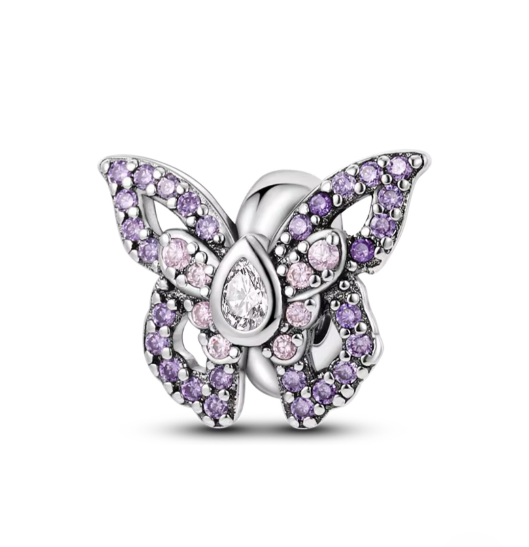 Сребърен талисман „Цветен полет“ - Image 2