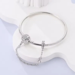 Сребърна гривна "Вечна връзка"