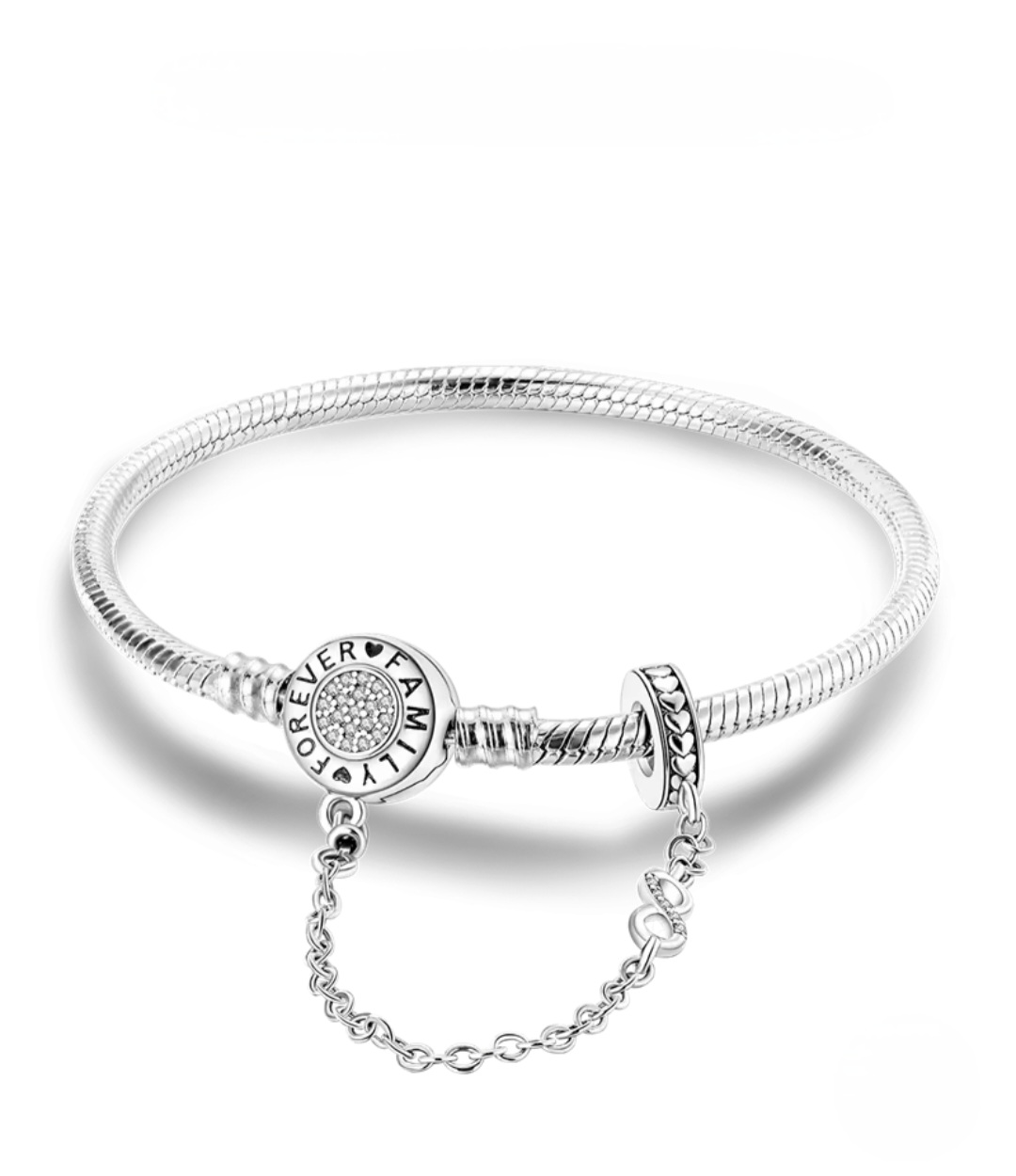 Сребърна гривна "Вечна връзка" - Image 2