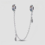 Сребърна защитна верижка „Крилете на свободата“